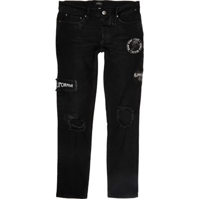 Black badge Sid skinny jeans